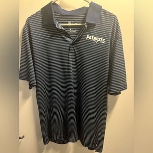 Nike Dry Fit Collared Patriot Shirt Button